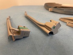 MIXED LOT 35X Laryngoscope Blades Greenline, Emerald Rusch MIL, MAC, WIS 0 1 3 4
