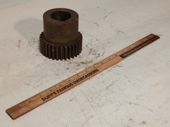 Unbranded Spur Gear Hub 1.960in ID 4.377in OD Steel Machine Gear as shown