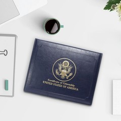 US Citizenship Certificate Holder|US Citizenship Gifts|Naturalization Certificat