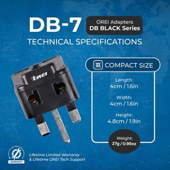 UK, Hong Kong Travel Adapter Plug, Adaptor 2 in 1, For Botswana, England, UAE…