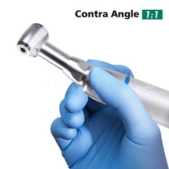 NSK Style Dental Slow Low Speed Contra Angle Handpiece Push Button Attach E-Type