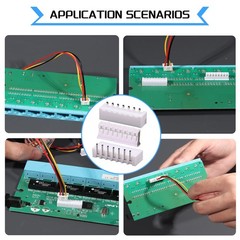 29Values 600PCS JST PH 2.0 MM Connector Kit 2.0MM 2 3 4 5 6 7 8 Pin Female Male