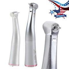 NSK Ti-MAX X95L Style Dental 1:5 LED Fiber Optic Contra Angle Handpiece Red Ring