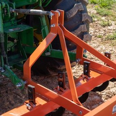 Titan Attachments 3 Point 6FT Rear Box Blade Scraper Grader, Cat 0 and 1
