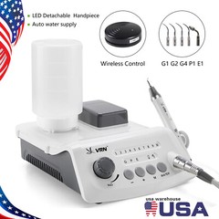 Dental LED Ultrasonic Scaler Bottle+Tube Water Supply /Air Scaler Handpiece 2/4H