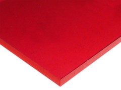 1/4″ Transparent Dark Red Acrylic Plexiglass Sheet 12″ x 12″ Cast Acrylic AZM