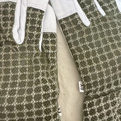 Honey Bee Vented Hand Glove Goat Skin Green Short XSMALL 3 Layer Protective USA!