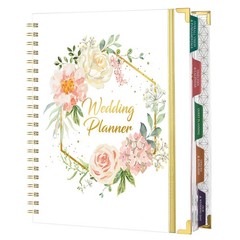 Wedding Planner Wedding Planner Book and Organizer for the Bride with 5 Tabb…