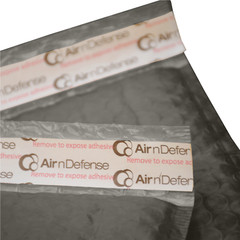 AirnDefense #000 4×8″ Black Poly Padded Envelopes Shipping Bubble Mailers