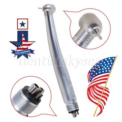 1/5/10Pcs Dental High Speed Handpiece Push Button Turbine 4 Hole Standard Head