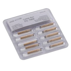 House Brand Dentistry 411199 #7006 Round Trimming & Finishing Carbide Burs 10/Pk