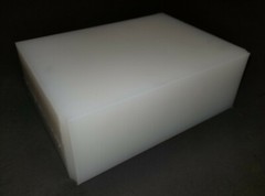 (QTY 6) UHMW Polyethylene Plastic 2-1/2” x 5” x 7” (oversized) FREE SHIPPING