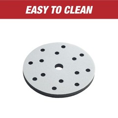 LAUCO 6-Inch Soft Interface Pad – 15-Hole Hook & Loop Foam Cushion Buffer Pad