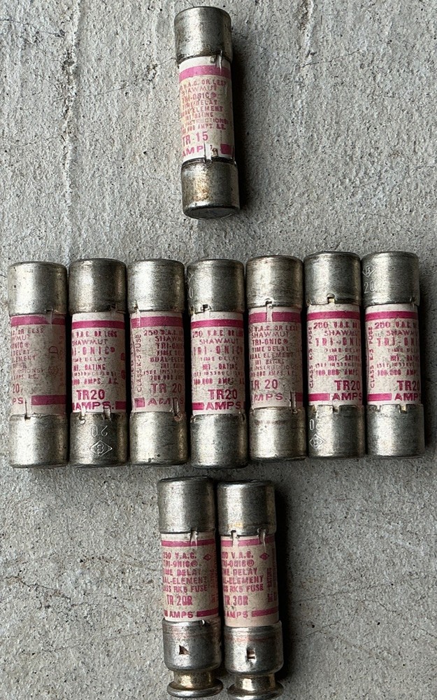 Shawmut Tri-onic Fuses Various Sizes
