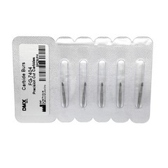 5Pcs Dental Tungsten Carbide Burs Trimming & Finishing Egg Football Bur FG 7404