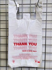 1000 HDPE Large T-Shirt Plastic Shopping Bags 11.5″x6.5″x21″ 15 MIC