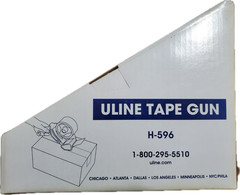 Uline 3″ Industrial Hand Side Loader Taper Dispenser Packing Tape Gun H-596 NEW