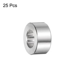 25pcs Stainless Steel Spacer 3/8″ Bore x 3/4″ OD x 3/8″ Length
