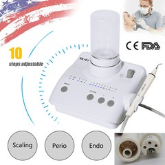 Dental Ultrasonic Piezo Scaler fit EMS Woodpecker 2 Water Bottles + 4*Handpiece