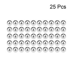 25Pcs 8mm Bearing Balls,Precision Balls 304 Stainless Steel,G100