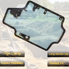 Cab Glass – Door Fits Case Skid Steer SR240  SR250  SR270  SV185 SV300  SV340
