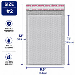 Poly Bubble Mailers Shipping Envelopes Bags #000 #00 #0 #1 #2 #3 #4 #5 #6 #7
