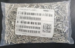1,000pc AMPHENOL AT60-204-12141 Male Machined Contact, Nickel Plated NEW