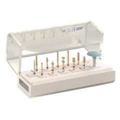 12pc Zirconia Crown Preparation Kit for Anterior and Posterior Teeth Ceramic
