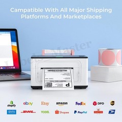 4×6 Fanfold Direct Thermal Shipping Labels for Zebra & Rollo Printers and More