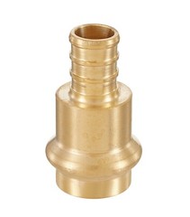 25 PCS EFIELD 1/2″Press X 1/2″ PEX Crimp Coupling Brass Fittings, Lead Free