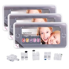Dental Ortho Clear Bracket Monocrystalline Sapphire /Ceramic Braces Roth MBT 022