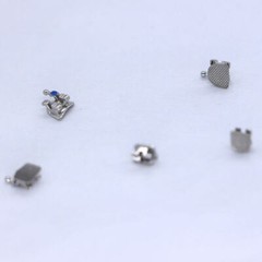 10 kits dental orthodontic bracket standard roth 0.022″ 345 hooks sandblasted
