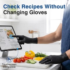 Schneider Vinyl Synthetic Exam Gloves 4 Mil Latex Free