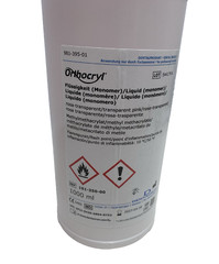 161-350-00 Orthocryl Liquid Monomer 1000ml, Transparent Pink
