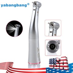 Dental 1:5 Fiber Optic Contra Angle Increase Internal 4 Spray LED Handpiece