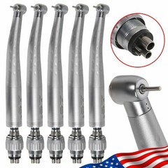 YABANGBANG Dental High Speed Handpiece with 4 Hole Quick Coupler 360 Swivel