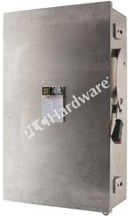 Surplus Schneider Electric HU364DS Square D Safety Switch 3-Phase 200A 150HP