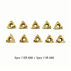 3/8 Threading Tool Holder 1 Set 11ER AG60 Alloy Steel External Internal Lathe