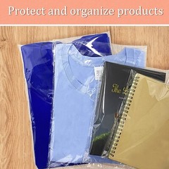 100 14X18 1.5 Mil Bags Resealable Clear T-Shirt Catalog Plastic Opp Cello Bag