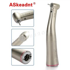Dental 1:5 Increasing Contra Angle Electric Handpiece High Speed LED Fiber Optic