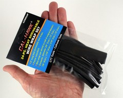 48 pc Heat Shrink Tubing Set Wire Wrap Color Coded & Black Assorted Sleeves