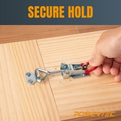 4 Pack HeavyDuty Toggle Latches 400 lbs Holding Capacity Zinc Plated for Cabine