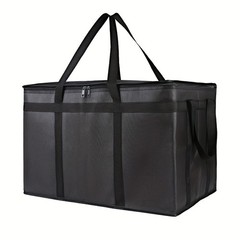 Insulated Food Delivery Bag XXXL Insulated Reusable Grocery Cooler/Hot…