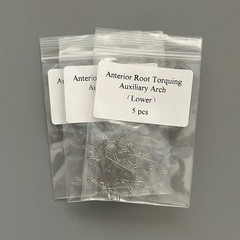 Dental Orthodontic Anterior Root Torquing Auxiliary Arch For Lower 5Pcs/Pack