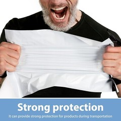 Small Poly Mailers Shipping Bags Envelopes Mailing Poly Bag 10×13″ 200 Pcs White