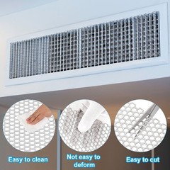 11.8″ x 5.9″ Perforated Metal Sheets, 19Ga 0.24″ Hexagonal Hole 304 Stainless…