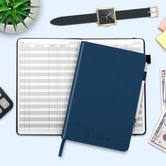A5 Check Registers for Personal Checkbook, Ledger Transaction Registers Log B…