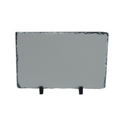 15Pcs/Pack 7.87″x11.8″ Sublimation Photo Slate Rock Plaque Blanks w/ Holder US