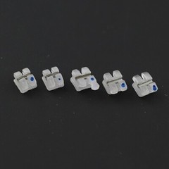 Orthodontic Bracket Ceramic Metal Slot Aesthetic Braces Roth 018 022 3M Clarity