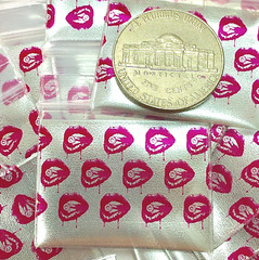BaggiesSince1987- 12510-S Mini Zip Seal Design Bags 100PCS el Chapo, 👀Details🔽